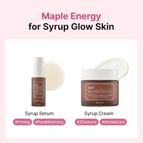 Peptide Face Moisturizer with Maple Extract - Firming & Hydrating Korean Cream 60g