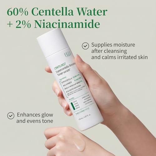 Hydrating Centella Serum & Toner for Sensitive Skin - Calming & Nourishing