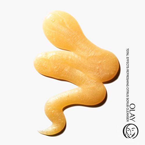 Facial Cleanser by Olay Total Effects Refreshing Citrus Scrub Face Cleanser, 5 Ounce (Pack of 2)