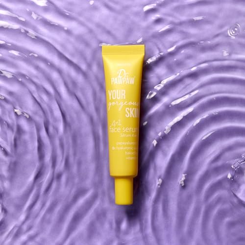 Your Gorgeous Skin 4-In-1 Face Serum - Vitamin C, Hyaluronic & Papaya Extract, Anti-Aging, Brightening, Hydrating, 1.01 oz - Variation of This Listing