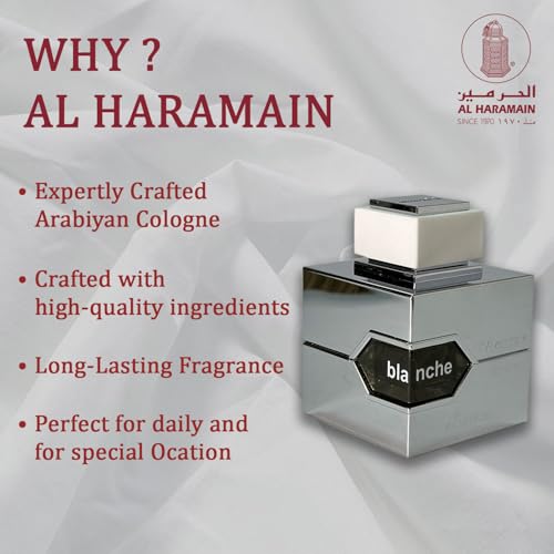 Al Haramain L'aventure Blanche Eau De Parfum Spray 3.3 oz Unisex