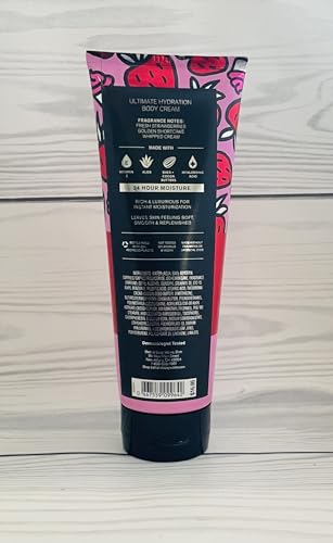 Bath & Body Works Strawberry Pound Cake 2 Pack 8oz Ultra Shea Body Cream