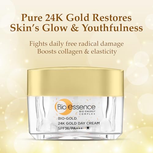 Bio-Gold SPF 25 Anti-Aging Day Cream with Hydrating Moisturizers - 40g