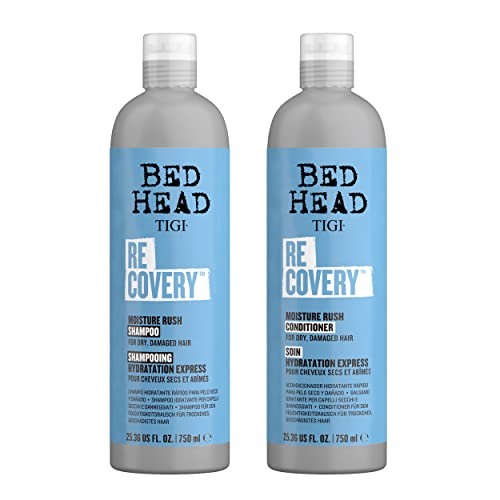 TIGI Bed Head Recovery Shampoo & Conditioner Set 25.36 Fl Oz Pack of 2 - Damaged Hair Repair