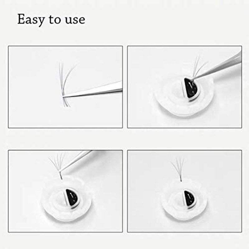 400 Pcs Eyelashes Extension Volume Lashes Fan Blossom Cups,Quick Blossom Cup,Glue Holder and Lash Organizer Tool,for Eyelash Grafting, Nail Art, Quick Volume Lash