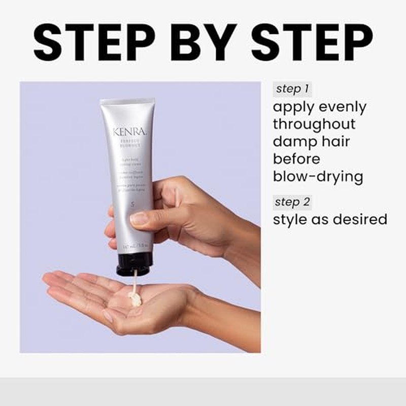 Kenra Perfect Blowout 5 | Light Hold Styling Cr?me | Provides Thermal Protection | Increases All Over Body & Fullness | Lightweight Formula | All Hair Types