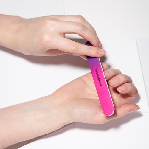 Tweezerman Neon Hot Nail Filemates, 3 Count