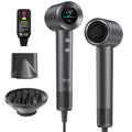 High Speed Ionic Hair Dryer with Plasma Ions & Diffuser - Fast Drying & Frizz Control