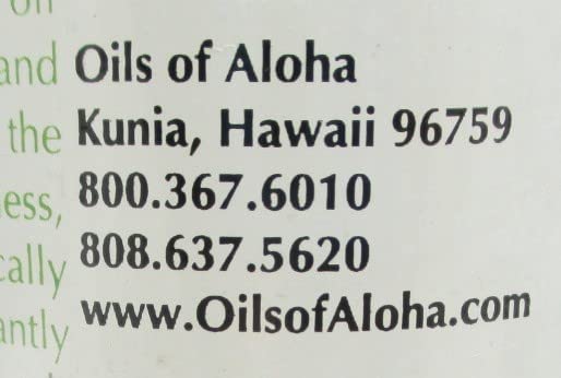 Unscented Kukui Oil - Hawaii Natural Moisturizer for Skin & Hair - 4 Fl Oz