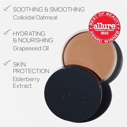 Saie Sun Melt Duo: The Big Brush & Light Bronze Bronzer Set