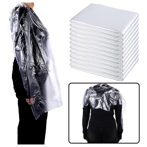 Disposable Hair Cutting Capes 200pcs Salon Hair Dyeing Aprons 47.2x35.4 Inch