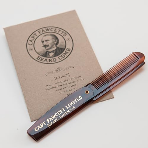 Captain Fawcett Beard Comb (82T) 300g – Branded Grooming Accessory