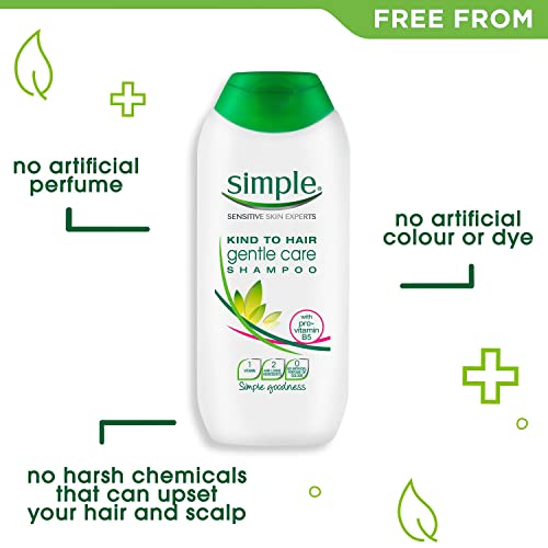 Gentle Care Hair Shampoo Pack of 2 - 200ml Each for Sensitive Scalp