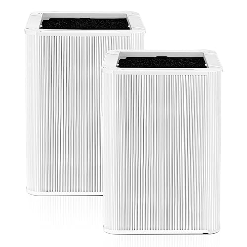 2 Pack Replacement Air Filter for Blueair Blue Pure 121 Air Purifier
