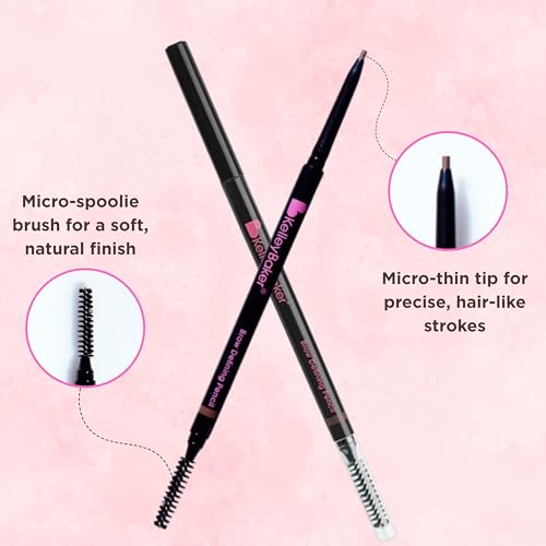 Kelley Baker Brow Pencil - Long-Lasting, Smudge-Resistant, Precise Eyebrow Definer