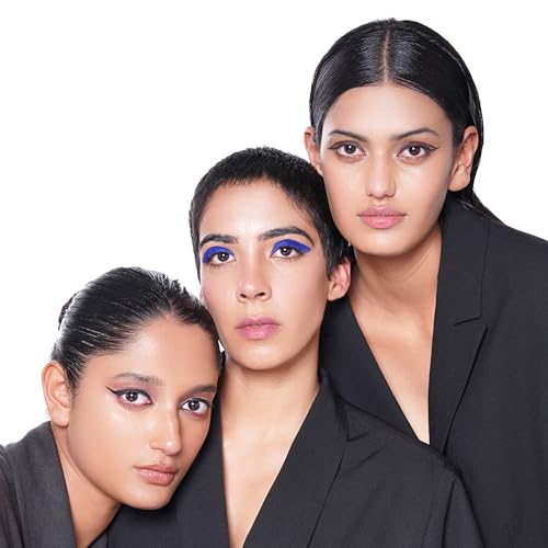Colorbar Ultimate Eye Liner - Matte Blue 003 Waterproof Liquid Eyeliner - Long-Lasting