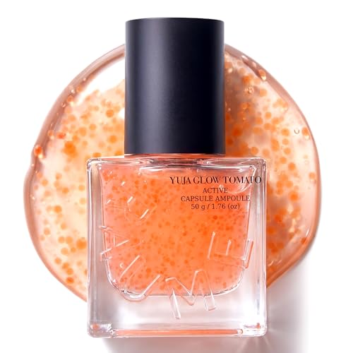 Tomato Yuja Serum Brightening Face Serum with Oil Capsules 50mL