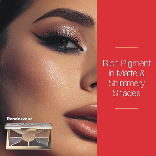 Mirabella Eye Love You Rendezvous Neutral Shimmer Eyeshadow Palette - Vibrant Matte & Shimmer Shades