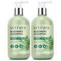 Svvimer Rosemary Hair Thickening Shampoo 11.8 Oz Pack of 2 for Fuller, Stronger Hair