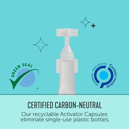 Force of Nature Cleaner & Disinfectant Capsule Refill - 50 Count (3ml) - Eco-Friendly, EPA Registered