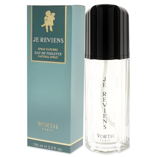 Worth Je Reviens Eau De Toilette Spray for Women 3.3 Oz | Perfume & Fragrance