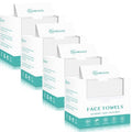 Disposable Face Towels, Facial Cleansing Cloths, Extra Soft Makeup Removing Cleansing 10"¡¿12" Face Towelettes, Skin Care and Makeup Removal, 103% Pure Plant Fiber