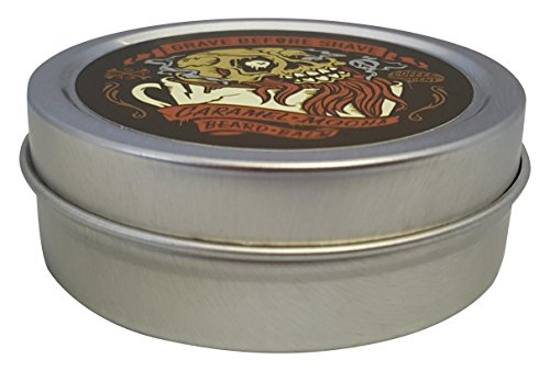 Beard Grooming Kit with Caramel Mocha Scent - 2 pcs Beard Balm & Oil - Variations of THIS listing