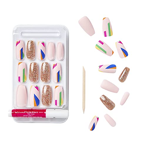 GoldFinger Gel Glam Design Nails (GD12)