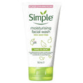 Unscented Simple Moisturizing Face Wash 5oz - Pack of 4, Sensitive Skin