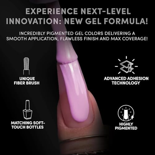 Chaun Legend Fall Must-Haves UV LED Gel Nail Polish Collection Set of 6 - Long-Lasting, Quick Dry, High Shine, Salon-Quality