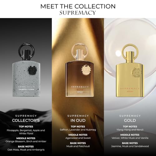Unisex Oud Perfume - Supremacy in Oud Extrait De Parfum 3.4 Fl Oz - Variation of Supremacy in Oud 100ml