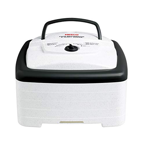 Square Food Dehydrator for Snacks, Fruit, Jerky - 4 Tray, Expandable Variation of THIS listing