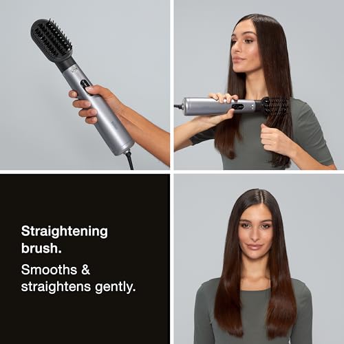 Braun Wet-to-Dry Hot Air Styler with 3 Attachments - Silver, 3 Pack