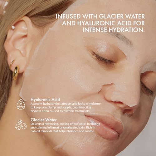 ESW Beauty Liquid Death x Limited Edition Face Mask Set (3-Pack) - Hydrating, Revitalizing & Cleansing Skin - Includes Mountain Water, Severed Lime & Mango Chainsaw