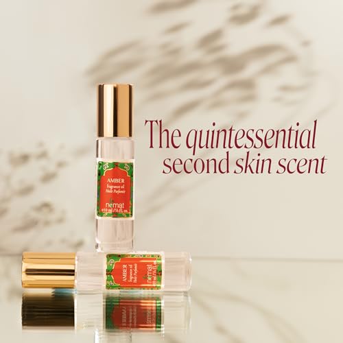 Nemat Amber Perfume Oil Roll-On 2-Pack - 10ml Unisex Fragrance, Amber Scent Variation of THIS listing