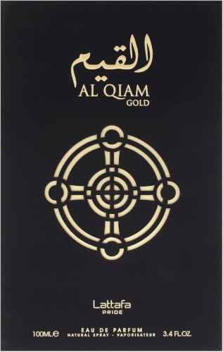 Unisex Eau de Parfum Spray - Al Qiam Gold by Lattafa Perfumes 3.4oz