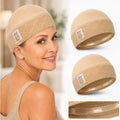 SYXI Nude 2-in-1 Wig Grip Cap & Band for Women, Non-Slip Secure Fit