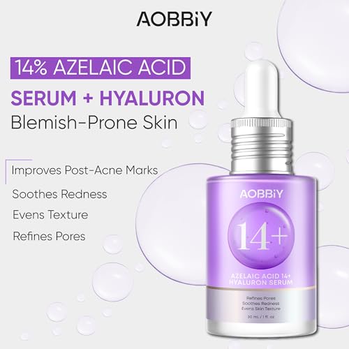 Azelaic Acid Serum for Face ? Redness-Soothing Facial Serum with Niacinamide & Hyaluronic Acid, Gentle After-Spot Care for Sensitive-Looking Skin, 30 ml / 1.01 fl. oz. (1 Fl Oz (Pack of 1))