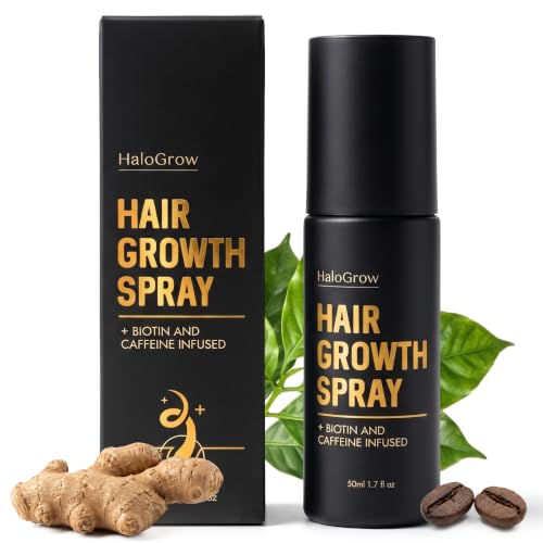 Hair Growth Serum Spray for Women & Men - Biotin & Caffeine - 1.7 fl oz - Thinning Hair Treatment with Advanced Thickening Formula - Variation of THIS listing