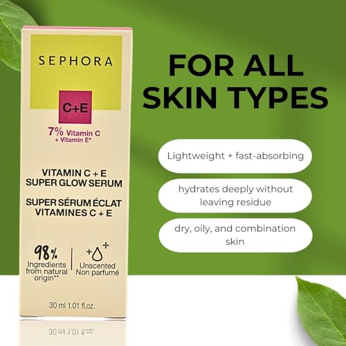 Radiance Boosting Vitamin C E Serum for Brightening & Anti-Aging