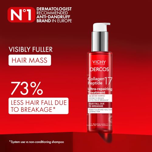 VICHY Dercos Collagen Peptide 17 Ultra Repairing Shampoo +