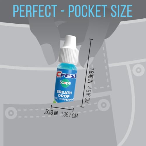 Breath Freshening Peppermint Breath Drops - Long Lasting & Sugar-Free