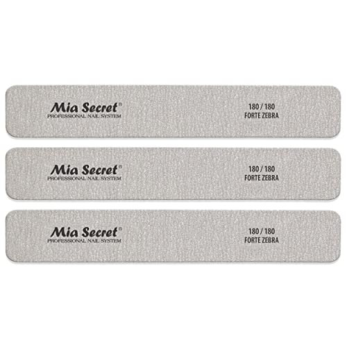 Mia Secret Forte Zebra Jumbo Nail File (Blue Center, 3)