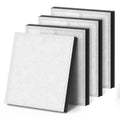 Genuine HEPA HY4866 Replacement Air Filter Light Grey Pack of 2