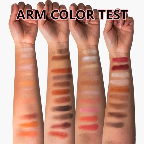 43-Color Makeup Palette with Eyeshadow, Highlighter, Blush & Contour - Book-Style Portable Set