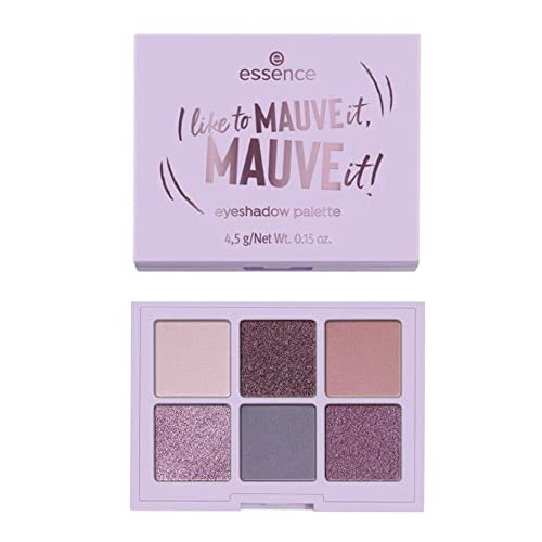 Essence I Like to MAUVE It! Eyeshadow Palette - Vibrant Mauve Tones, Cruelty-Free Makeup