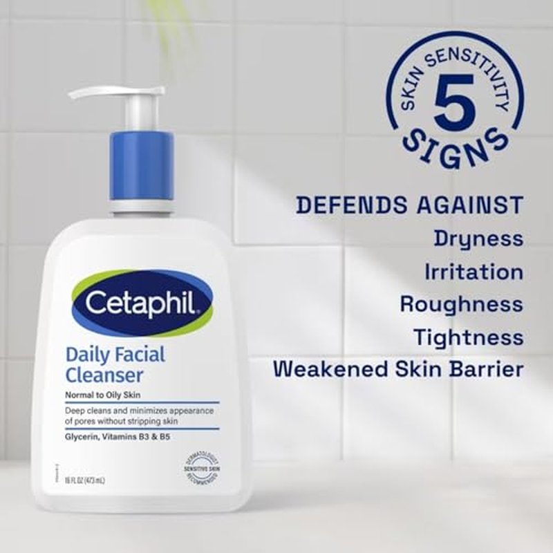Daily Facial Cleanser, 8 fl oz (237 ml), Cetaphil