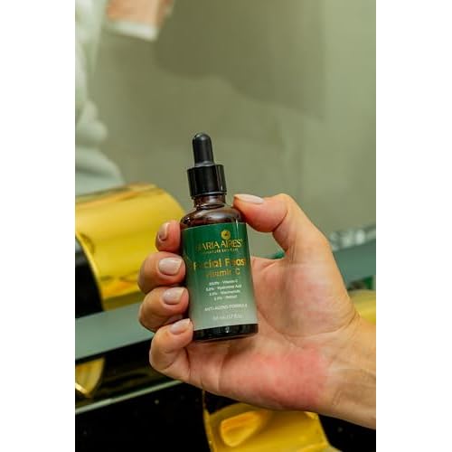 Maria Aires Facial Feast Vitamin C - Brightens & smooths with 20% Vitamin C, Retinol, Niacinamide & HA. Evens skin tone, reduces signs of aging. A feast for your face