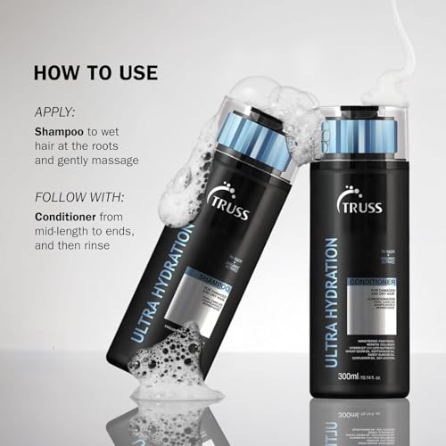 Ultra Hydration Shampoo for Damaged Hair with Frizz Control - 10.14 oz