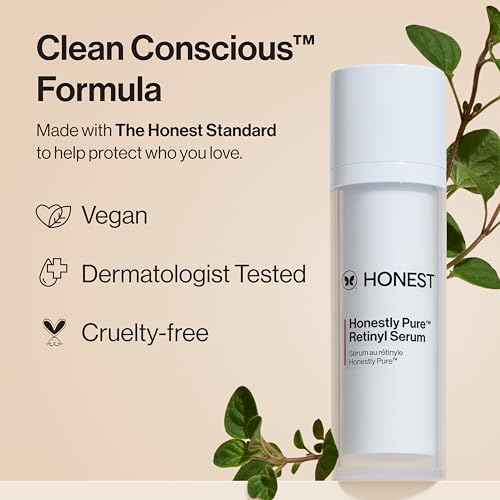 Nightly Retinyl Serum - Fragrance-Free, Hydrating & Anti-Aging - 1 fl oz - Honest Beauty